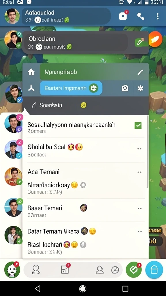 fav77 - Tangkapan layar menunjukkan karakter utama dalam aksi.