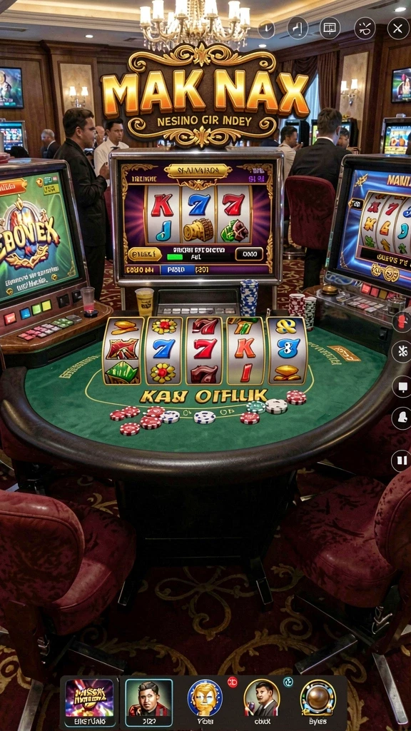 luckymino - Tangkapan layar menunjukkan interaksi sosial antar pemain.